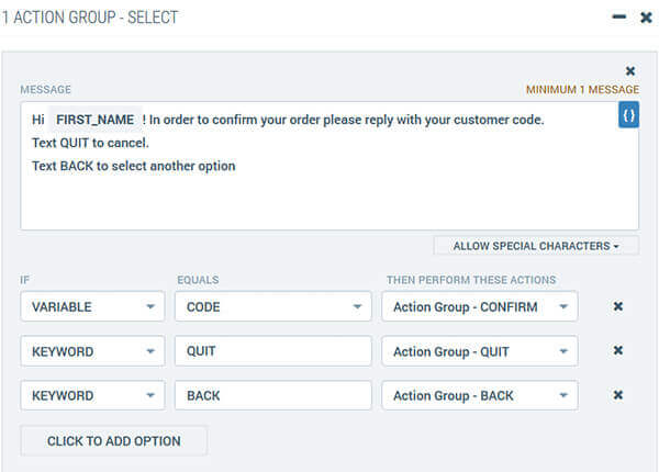 infobip portal screenshot