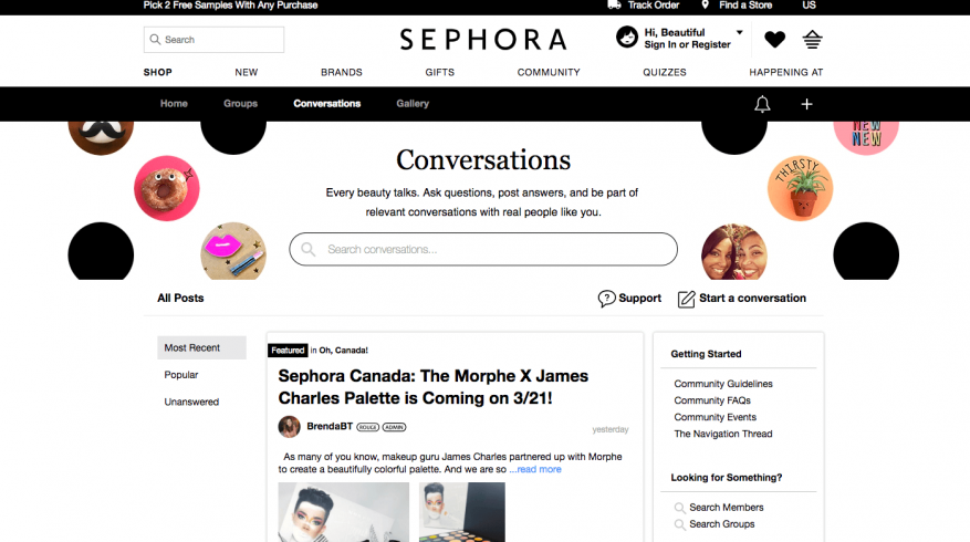 community and brand loyalty