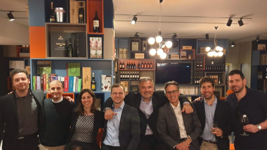 Infobip's Presales team at a team building event