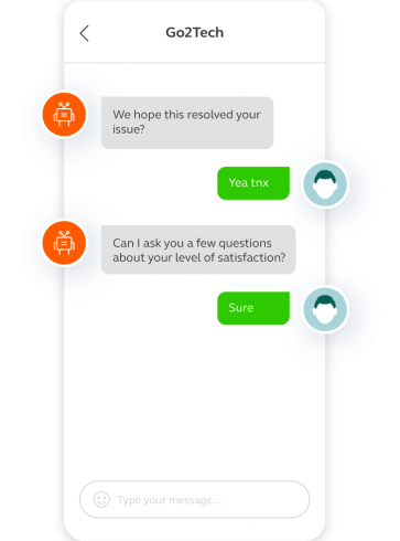 Customer service chatbots