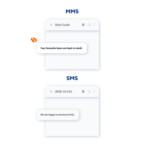mms messaging branded message